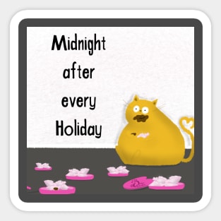 Holiday vibes Sticker